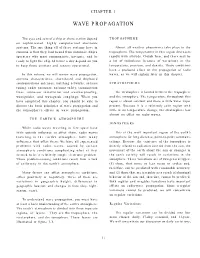Wave Propagation