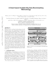 A Dwarf-Based Scalable Big Data Benchmarking Methodology