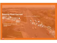 Benning Road Corridor Redevelopment Framework Part 1