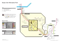 Buses from Worcester Park