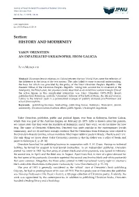 History and Modernity