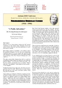 Remembering Brendan Corish