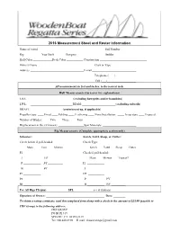 2013 Ratingform with Logo