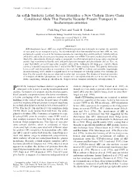 An Arf1 Synthetic Lethal Screen Identifies a New Clathrin Heavy