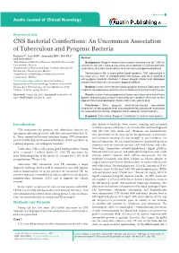 An Uncommon Association of Tuberculous and Pyogenic Bacteria