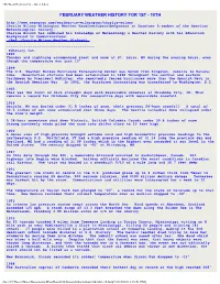 Ref. Wilson Wx. History
