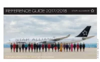 Reference Guide 2017/2018 Star Alliance Tm