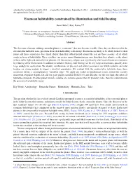 Exomoon Habitability Constrained by Illumination and Tidal Heating