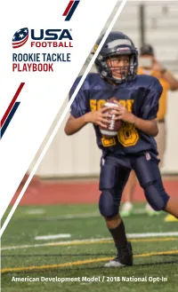 Rookie Tackle Playbook