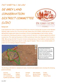 Lcdc De Grey Land Conservation District Committee (Lcdc)