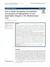 Mobilities and Practices of Appropriation of Non-Deportable