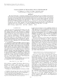 Tsallis Statistics of the Magnetic Field in the Heliosheath Lf Burlaga,1 Af Vin