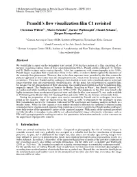 Prandtl's Flow Visualization Film C1 Revisited