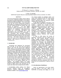 3.3 the FAA AWRP TURBULENCE PDT R. Sharman*, L. Cornman, J