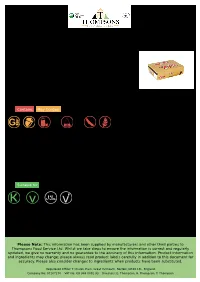 Allergy Information Nutritional Information Mars Twix Chocolate