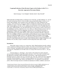 Coppicing Evaluation of Short Rotation Coppice in the Southeast of the U.S