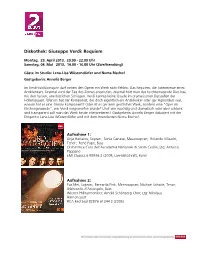 Diskothek: Giuseppe Verdi: Requiem