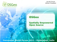 Gvsig a Real Tool for GIS Technicians