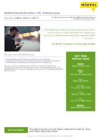 Mintel Reports Brochure