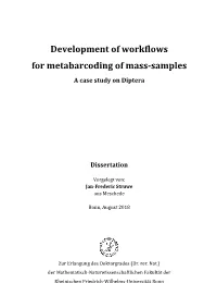 A Case Study on Diptera