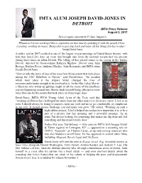 Full Press Release