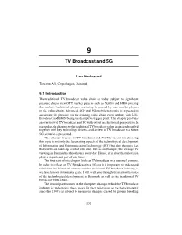TV Broadcast and 5G