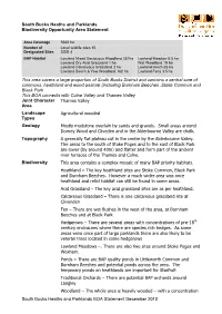 Opportunity Mapping Local Consultation Procedure