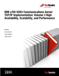 IBM Z/OS V2R2 CS TCP/IP Implementation Volume 3