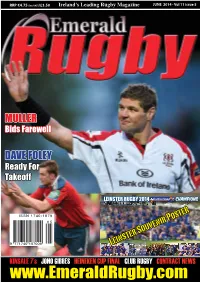 Kearney Injury Setback New Signing: Sean Mccarthy (From Jersey RFC)