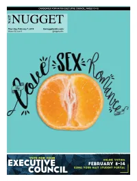 February 7, 2019 Thenuggetonline.Com Volume 56, Issue 9 @Nuggetonline