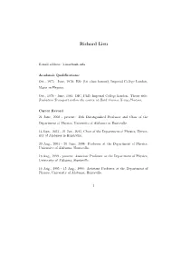 Richard Lieu