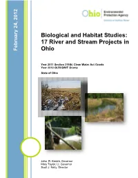 East Branch Dam Post Restoration Monitoring Report
