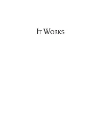 It Works How and Why