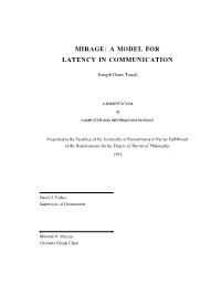 Mirage (Appendix B)