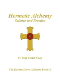 Science and Practice by Paul Foster Case