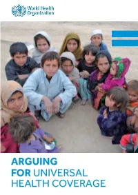 Arguing for Universal Health Coverage II | Arguing for Universal Health Coverage Arguing for Universal Health Coverage