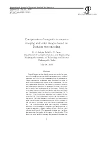 Compression of Magnetic Resonance Imaging and Color Images Based on Decision Tree Encoding