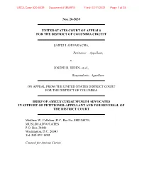 Filed an Amicus Brief