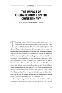 The Impact of Xi-Era Reforms on the Chinese Navy