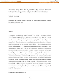 Theoretical Study of the H + Br2 and Mu + Br2 Reactions: a New Ab Initio Potential Energy Surface and Quantum Dynamics Calculations
