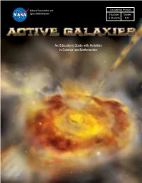 Active Galaxies and the Fermi Education and Public Outreach Program
