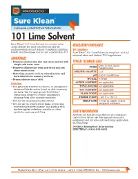 101 Lime Solvent