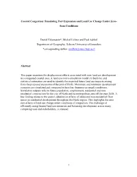 Coastal Congestion: Simulating Port Expansion and Land Use Change Under Zero- Sum Conditions