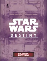 HOLOCRON: INFINITE FORMAT HOLOCRON: INFINITE FORMAT Effective: 4.8.2019