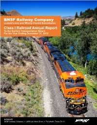 BNSF Railway Company