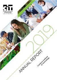 CIT 2019 Annual Report Must Comply with the Part 4 Directorate and Public Annual Report Directions (The Directions) Made Under Section 8 of the Annual Reports Act