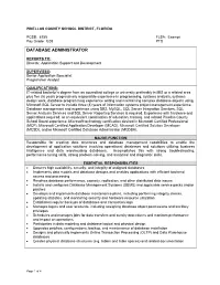 Database Administrator