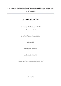 Masterarbeit