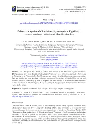 Two New Species, Synthesis and Identification Key