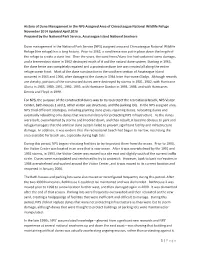 1 | Page History of Dune Management in the NPS Assigned Area Of